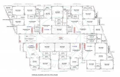  glory Glory Cluster Plan From 1st To 7th Floor