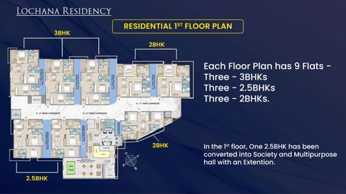  prahallad-commercial-and-lochana-residency Prahallad Commercial And Lochana Residency Cluster Plan for 1st Floor