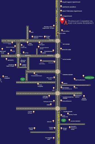 prahallad-commercial-and-lochana-residency Location Plan