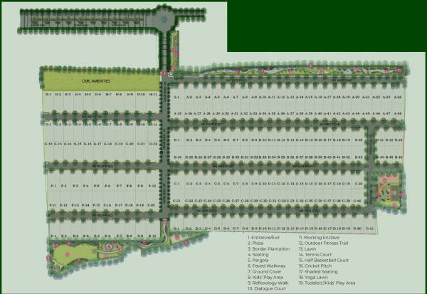  lavanya-cosmos Layout Plan