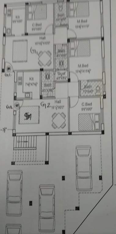  moon Svastik Moon Cluster Plan For Ground To 1st Floor