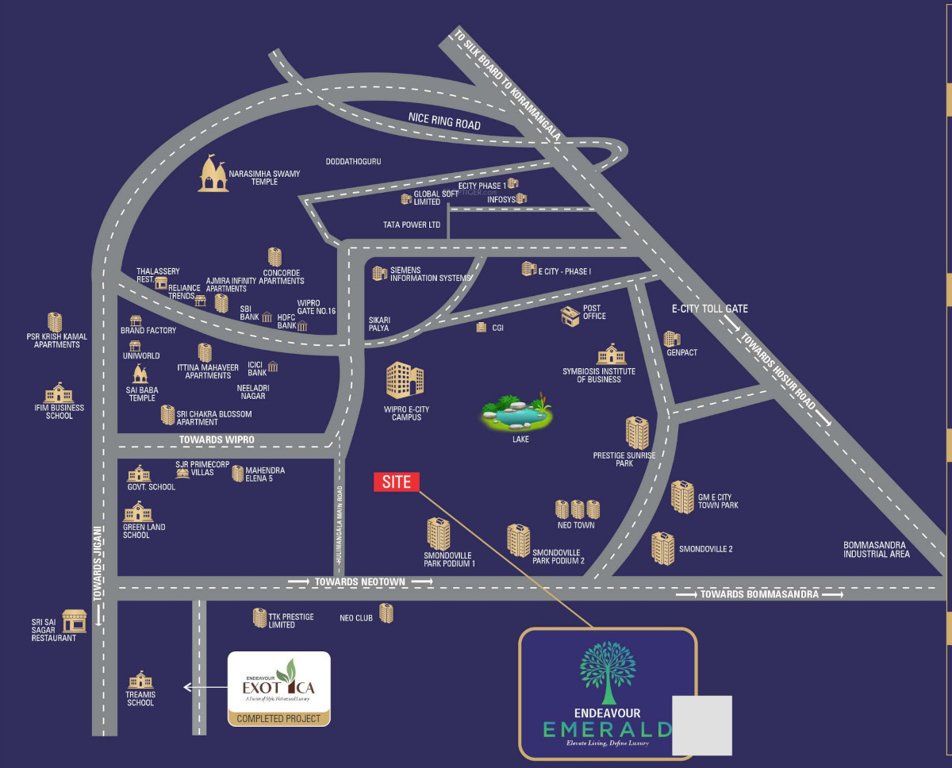  emerald Location Plan