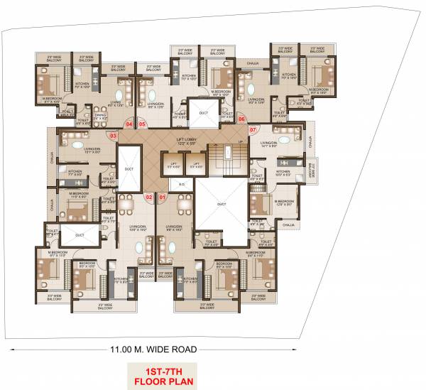  destiny Saras Destiny Typical Cluster Plan