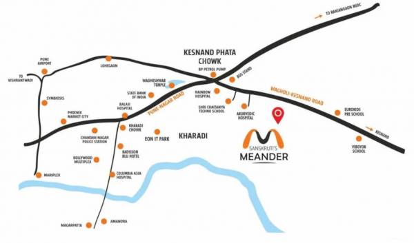  sanskruti-meander Location Plan