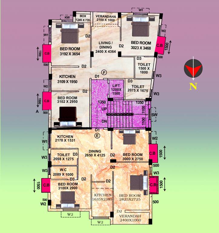  paradise Paradise Cluster Plan