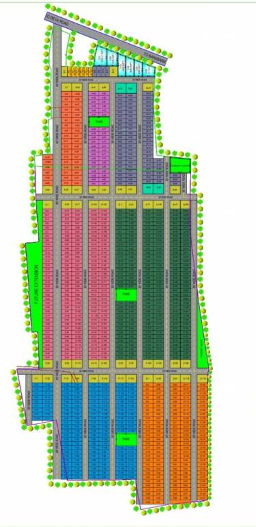  vihar Layout Plan