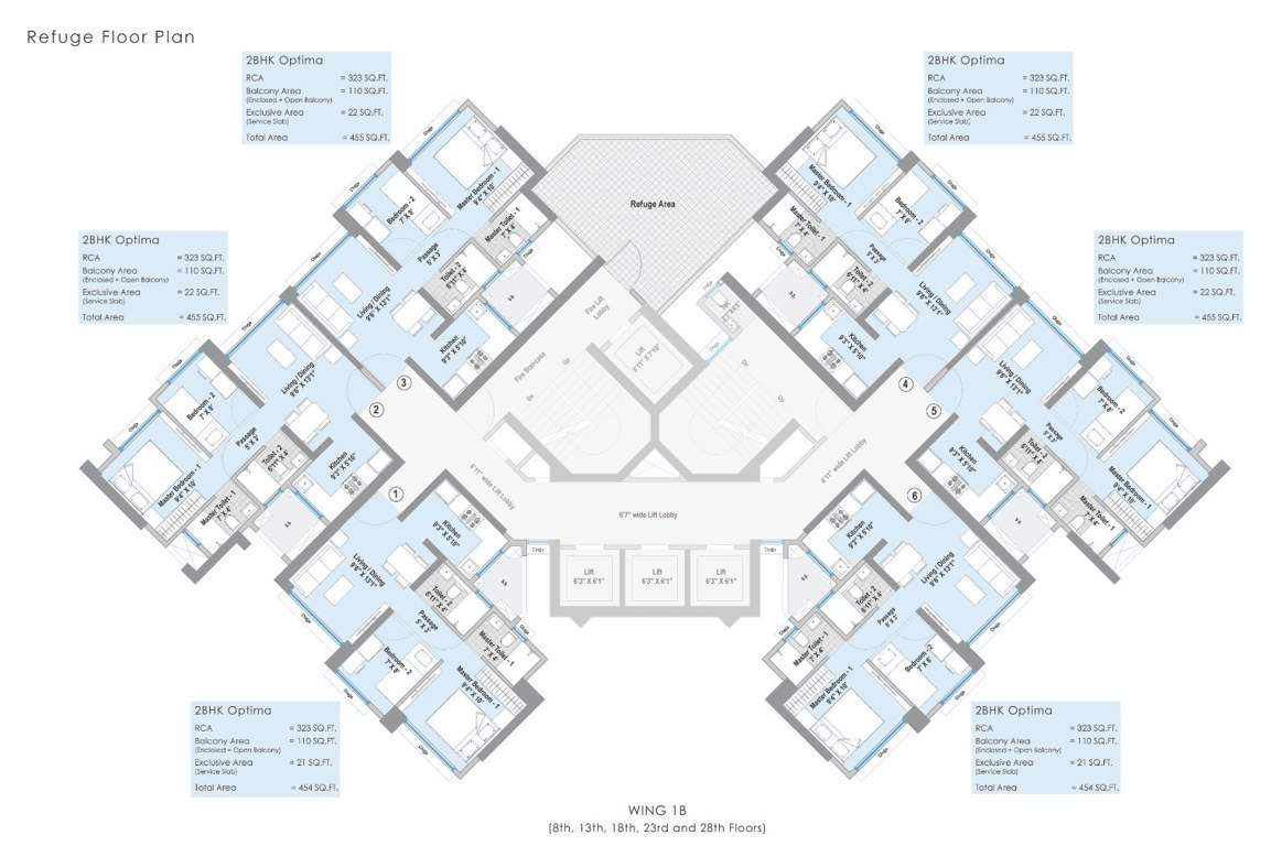  lunaris 1 callisto Raheja Lunaris 1   Callisto approved as Raheja Lunaris Wing 4B Cluster Plan
