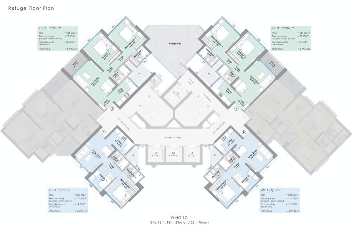  lunaris 1 callisto Raheja Lunaris 1   Callisto approved as Raheja Lunaris Wing 4B Cluster Plan