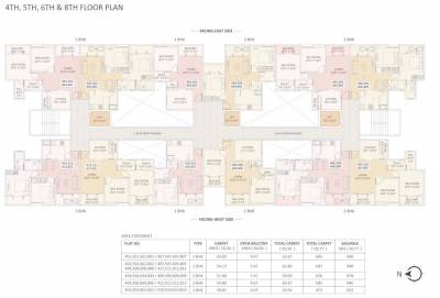 basil-chandrakant- Basil Chandrakant Cluster Plan From 4th To 8th Floor