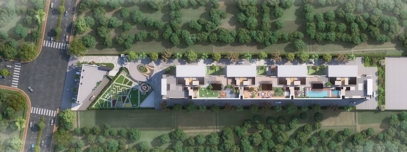  vrundavan wing e  Layout Plan