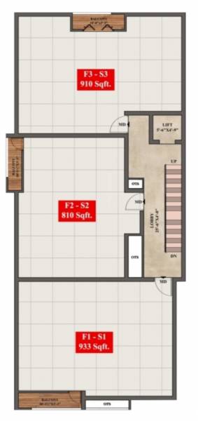  glaze Glaze Cluster Plan For 3rd Floor
