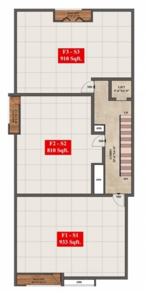  glaze Glaze Cluster Plan From 1st To 2nd Floor