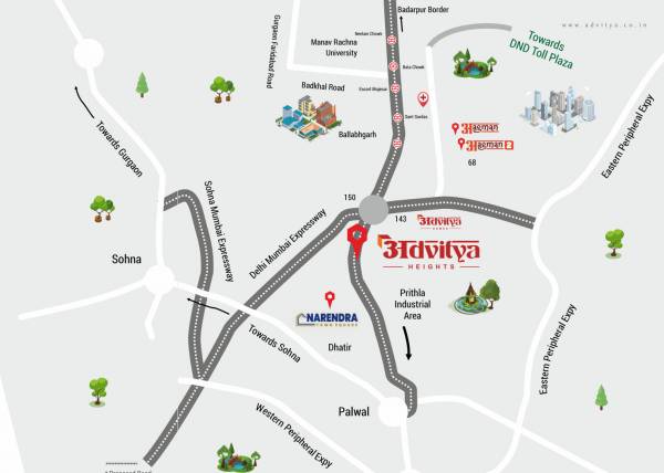  heights Location Plan