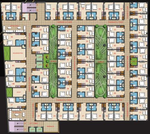  courtyard Master Plan