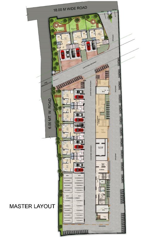 shrishti a Layout Plan