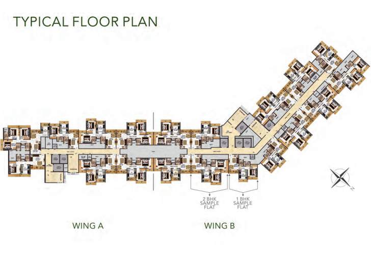  gardens phase 1 wing a ivana Nirvana Gardens Phase 1 Wing A Ivan Cluster Plan