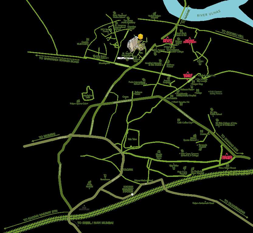  gardens phase 1 wing a ivana Location Plan