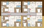  sathvik-paradise Sathvik Paradise Cluster Plan from 1st to 5th Floor