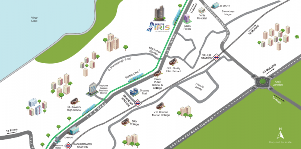  swastik-iris Location Plan