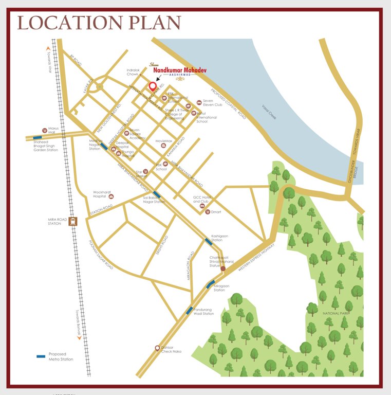  shree nandkumar mahadev ashirwad Location Plan