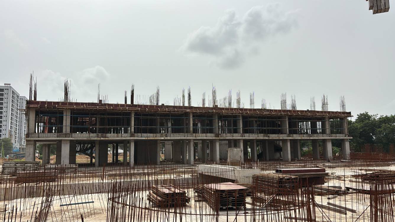  gracia Block C Construction Status Aug 25