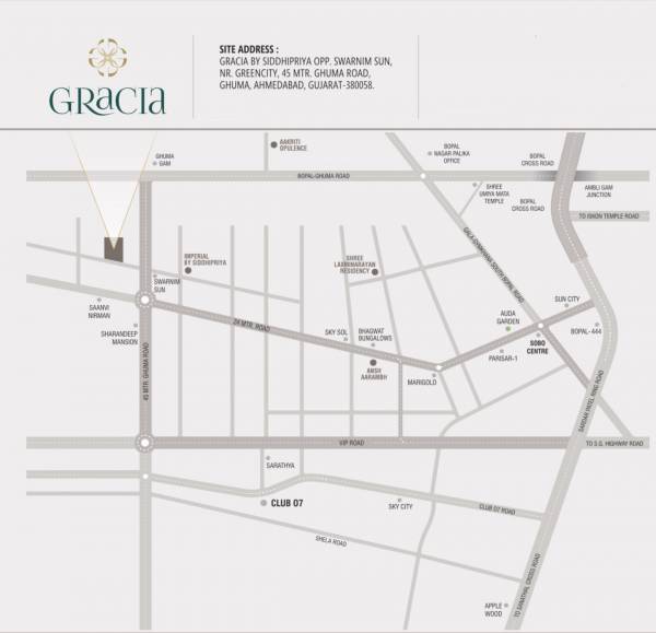 gracia Location Plan
