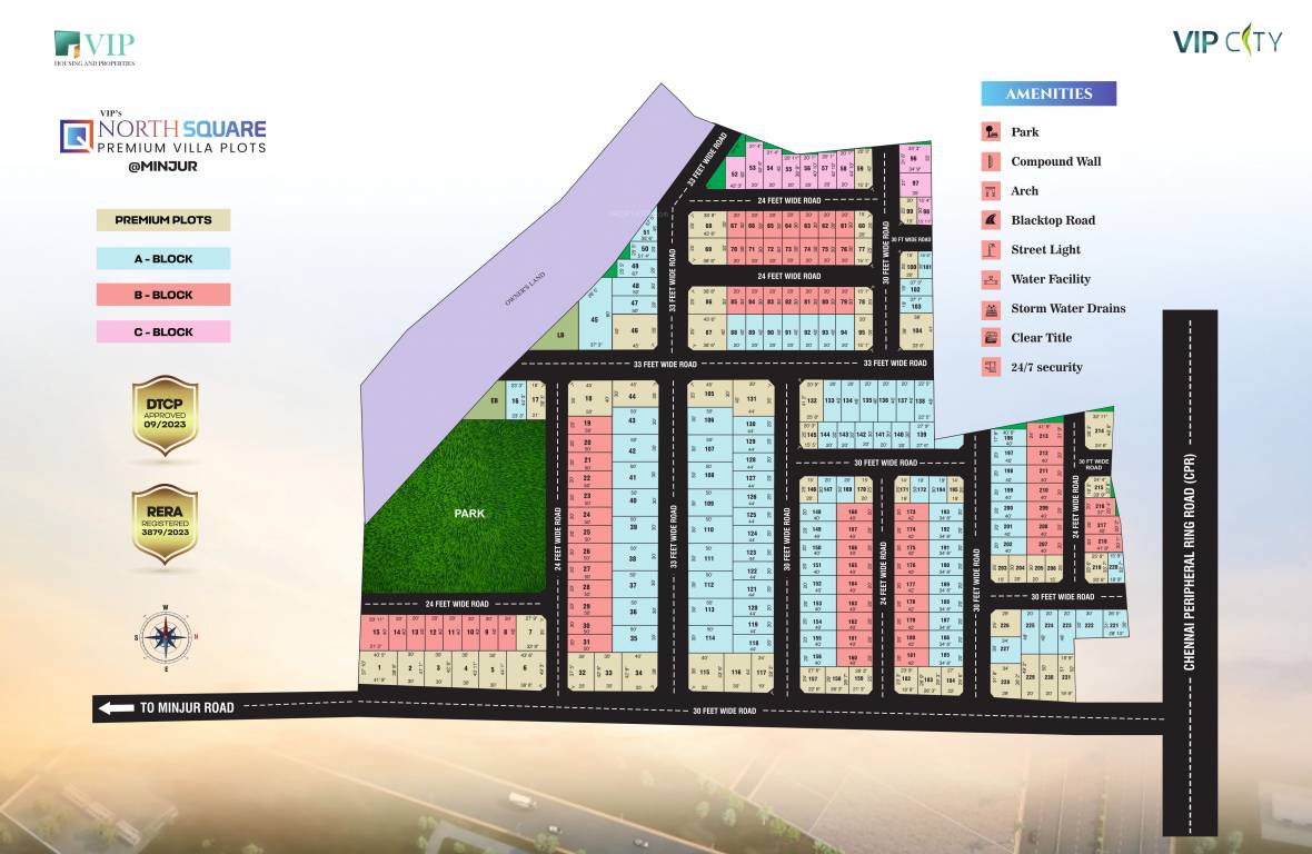 north square Layout Plan