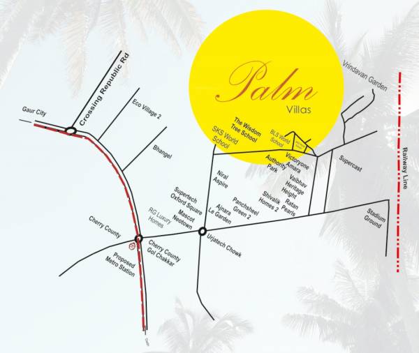 Location Plan palm-villas Location Plan