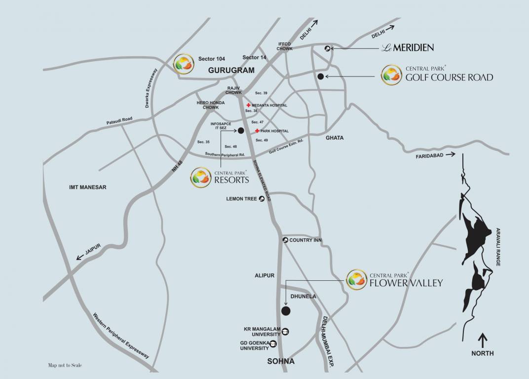  bignonia towers Location Plan