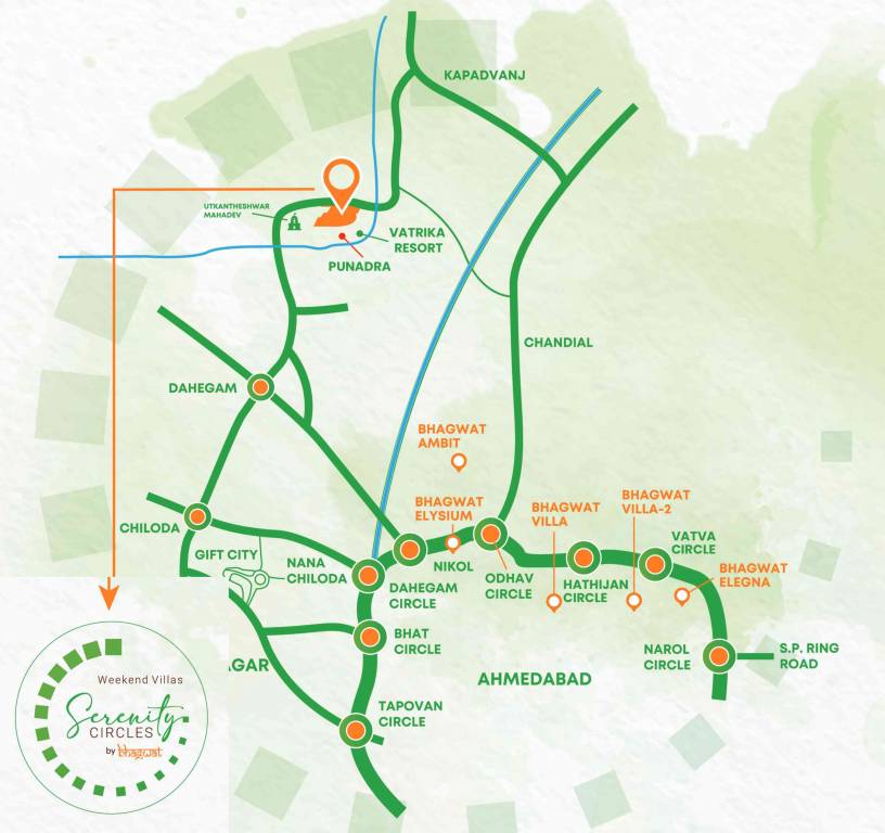  serenity circles Location Plan