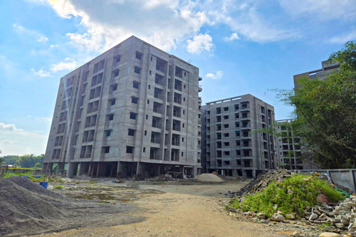 garden Block C Construction Status Aug 24