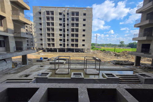 Block C Construction Status Aug-24 garden Block C Construction Status Aug-24