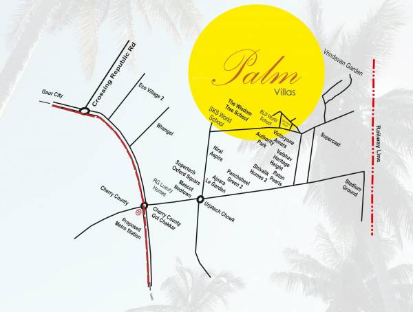 Location Plan palm-villa Location Plan