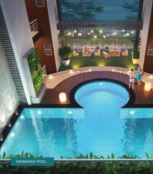  achyut meadows Swimming Pool