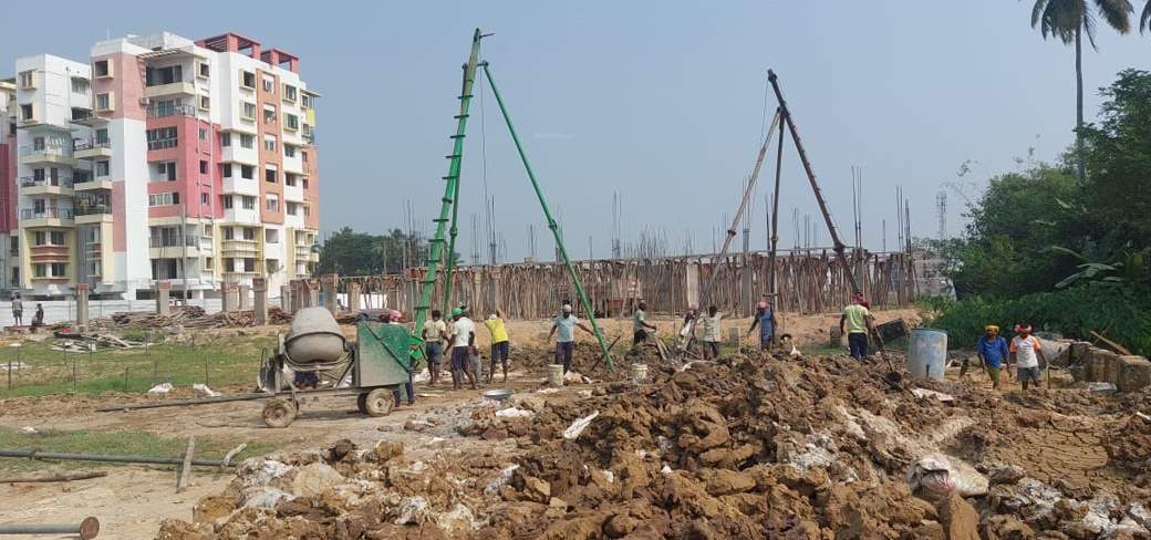  vaishno sai sarovar lilly Block A Construction Status Nov 24