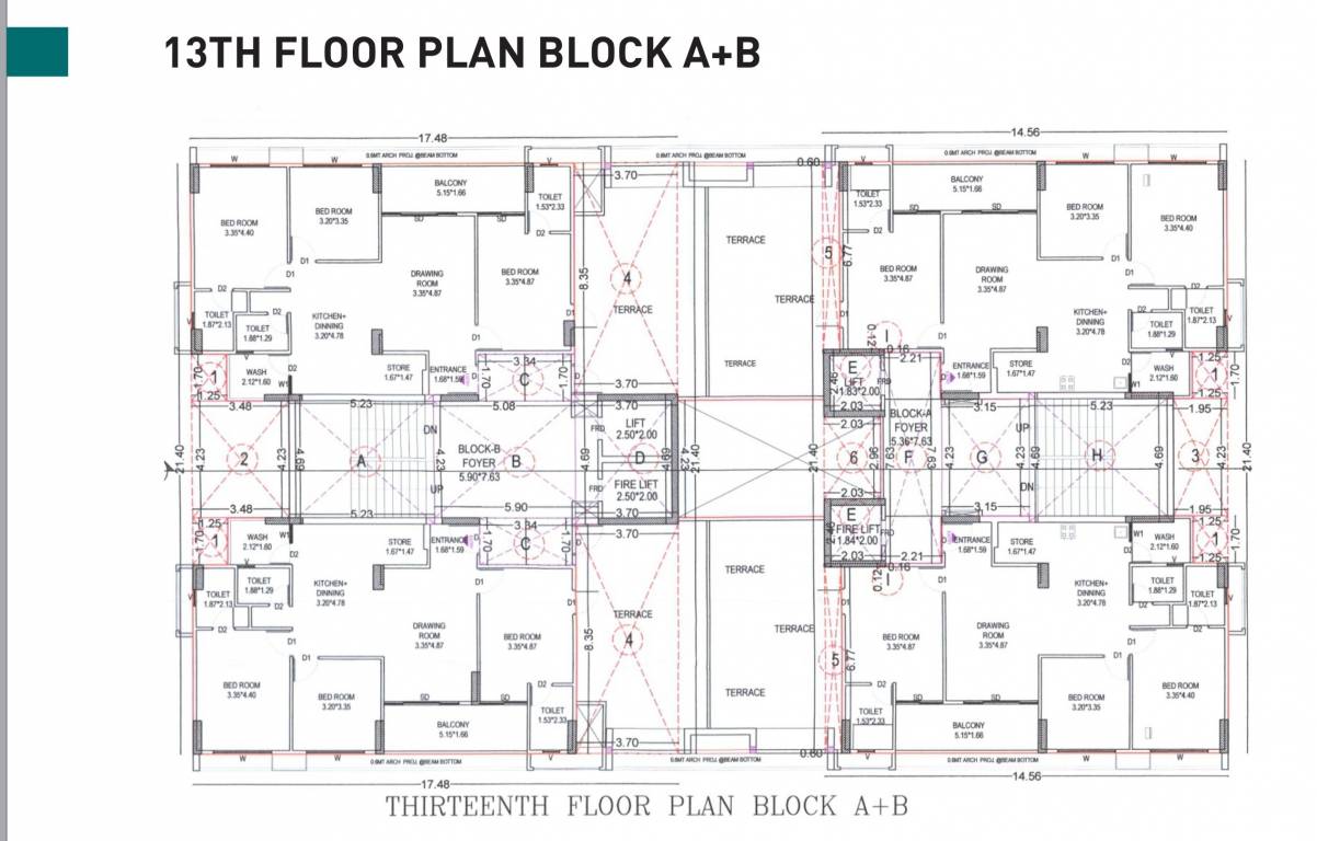  opera melody Block A Cluster Plan