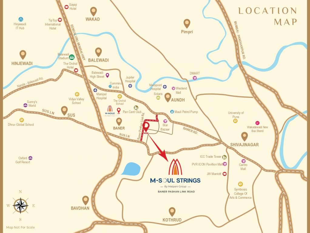  soul strings Location Plan