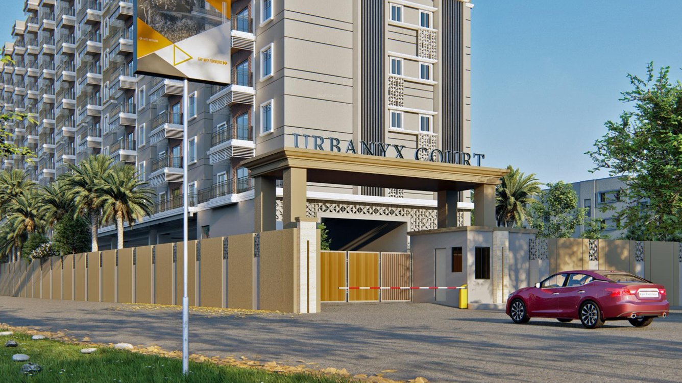  court Entrance Gate Security Cabin