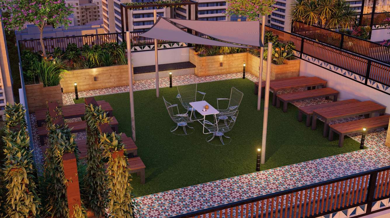  court Landscape Garden and Tree Planting