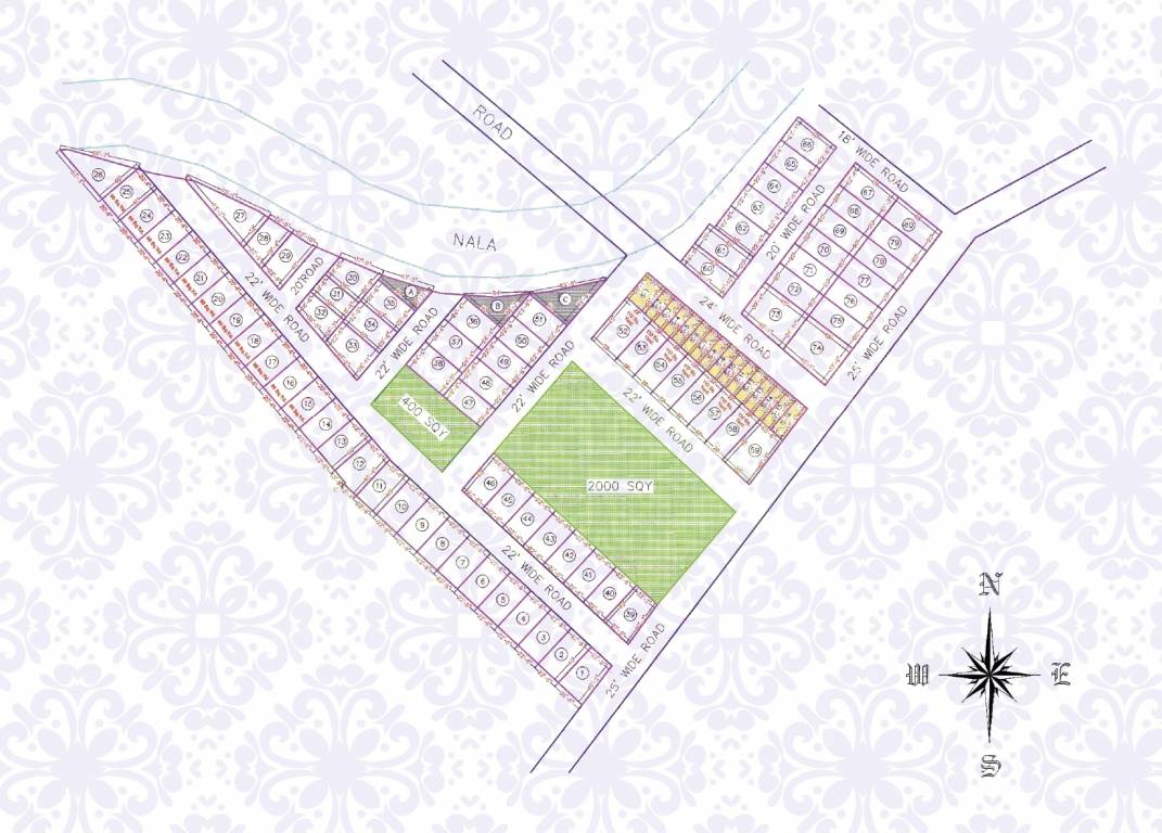  signature villas phase 2 Layout Plan