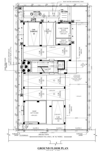  hrishi-vihar-co-operative-housing-society Hrishi Vihar Co operative Housing Society Cluster Plan for ground Floor