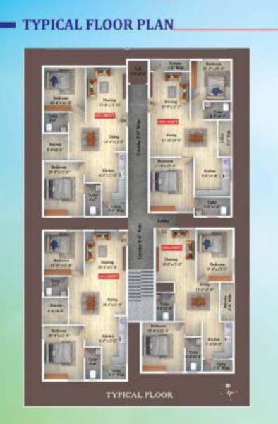  trinity Trinity Cluster Plan from 1st to 5th Floor