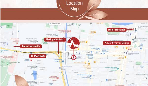  kasthurivanam Location Plan