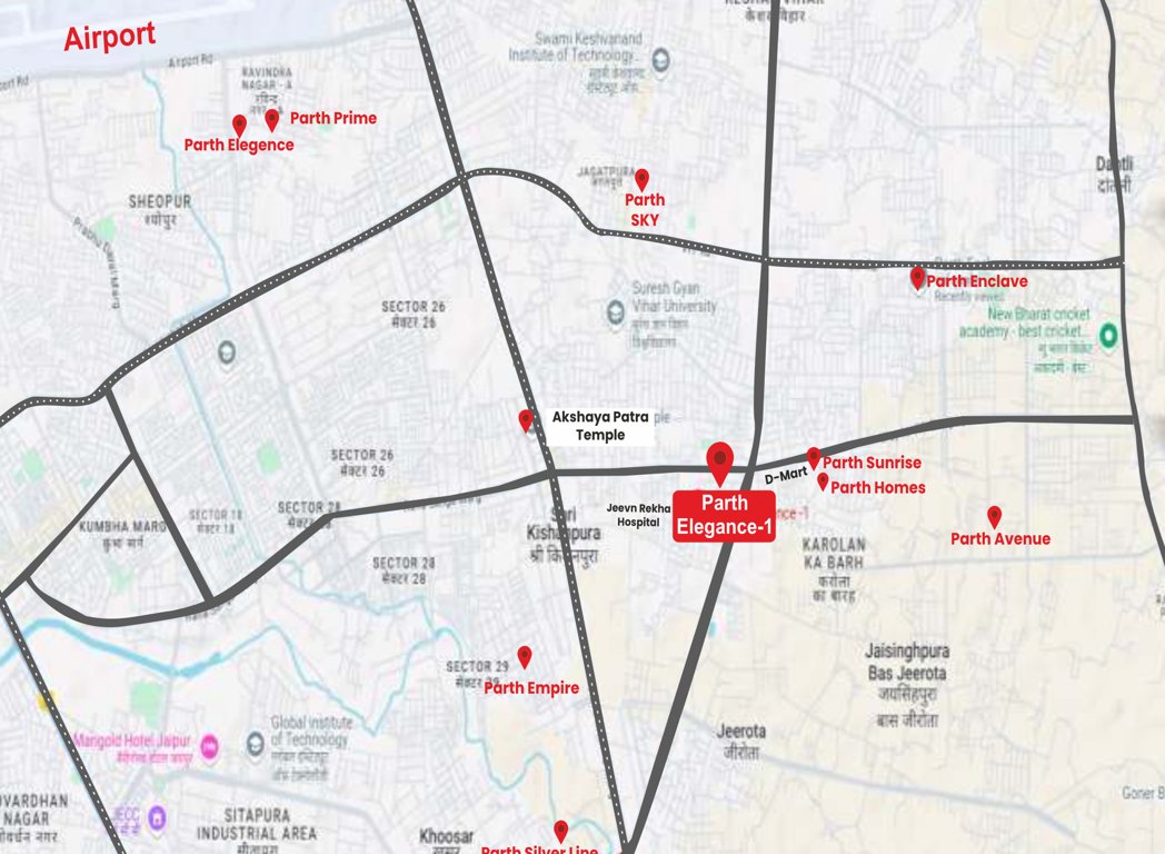  elegance i Location Plan
