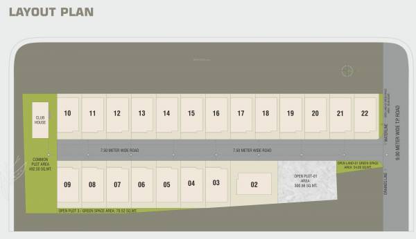  sanidhya-aurum-villa-phase-1 Layout Plan