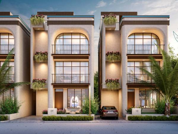 Elevation sanidhya-aurum-villa-phase-1 Elevation