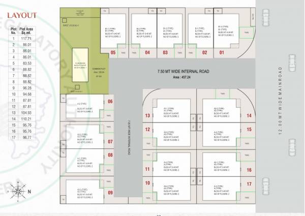  pearl-elegance Layout Plan