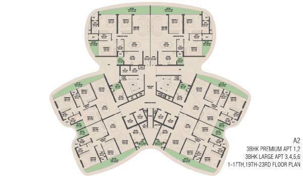 Tower 1 Cluster Plan codename-ibha Tower 1 Cluster Plan