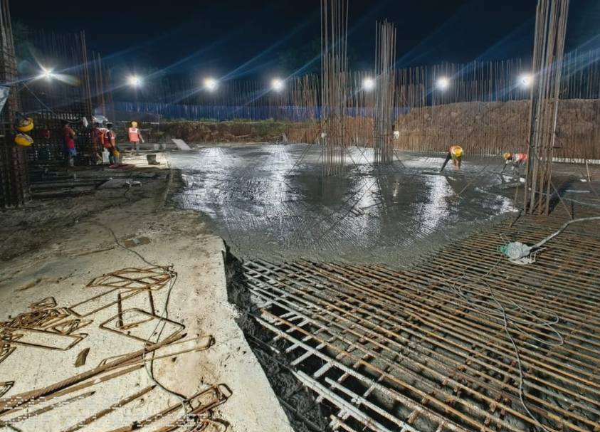 evos amani Tower 1 Construction Status July 25