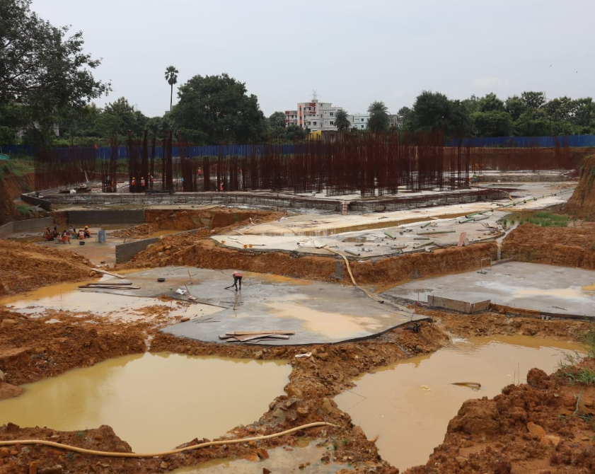 evos amani Tower 1 Construction Status July 25